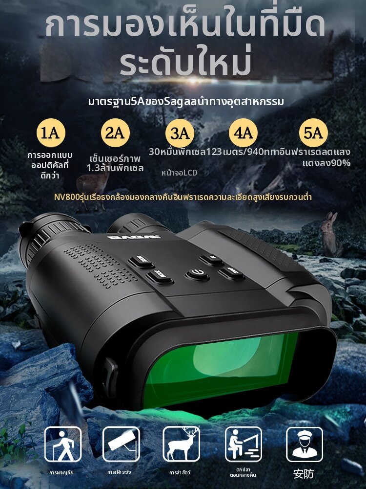 Infrared Binoculars Non-thermal Imaging Device ราคา 10,694 บาท*ส่งฟรี
