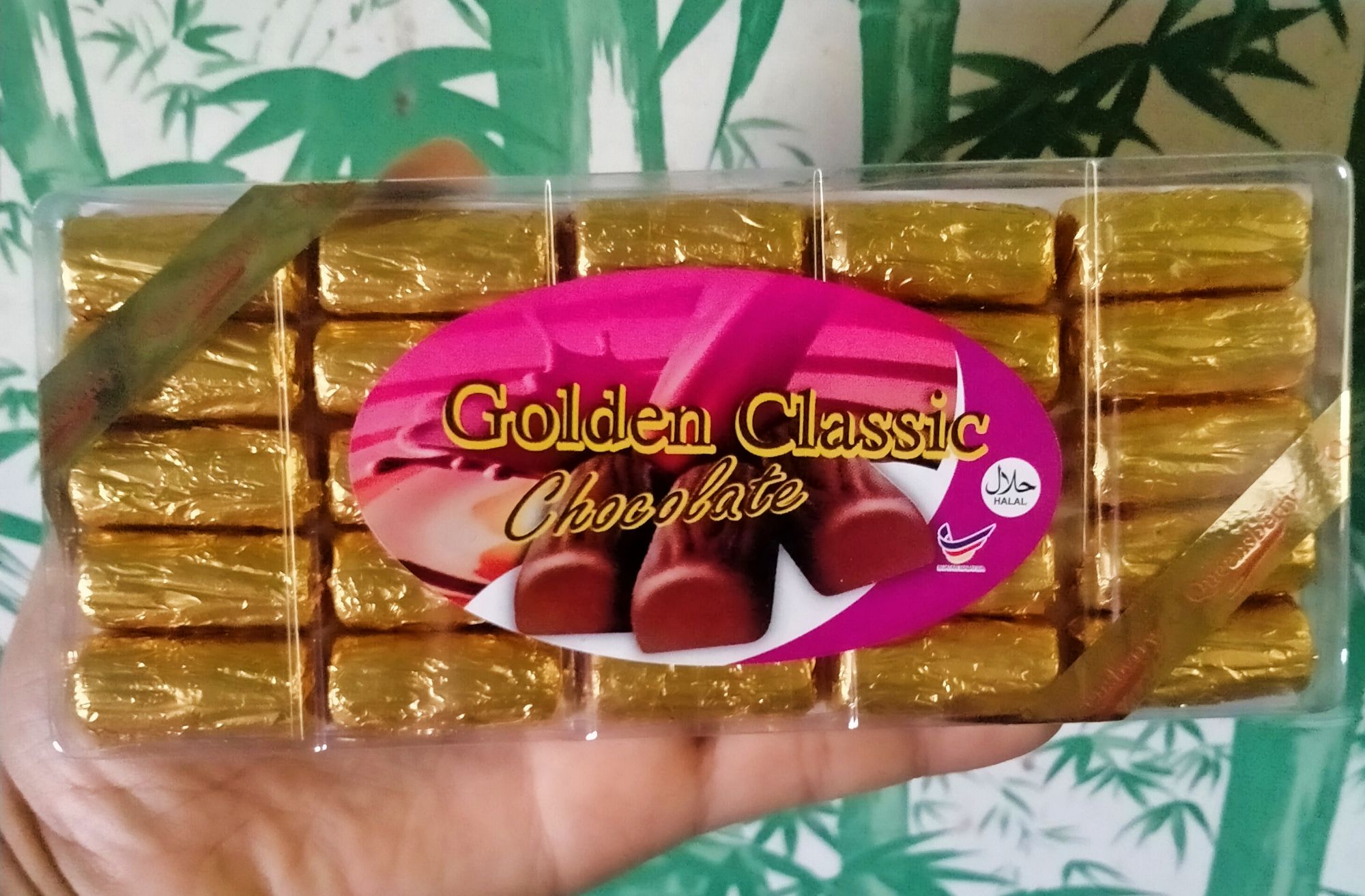 ช็อกโกแลต  Golden Classic (Halal)25ชิ้น*1แพค