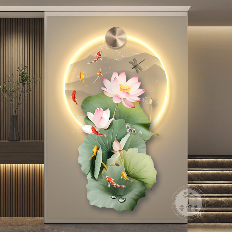 XIANGTUYIN | New Chinese Style LED Wall Art for Entryway and Corridor ราคา 3,732 บาท*ส่งฟรี
