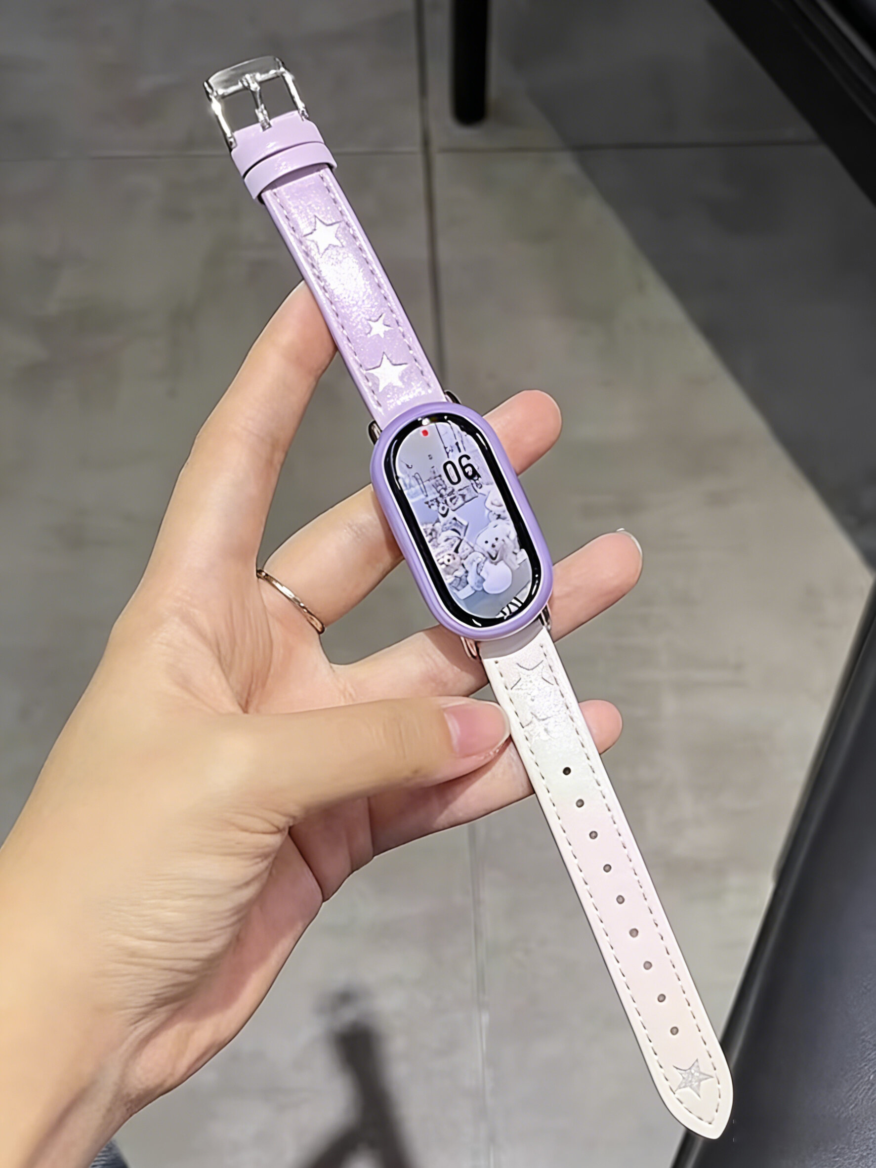 Uhada | Stylish Leather Customizable Galaxy Design Strap ราคา 194 บาท*ส่งฟรี