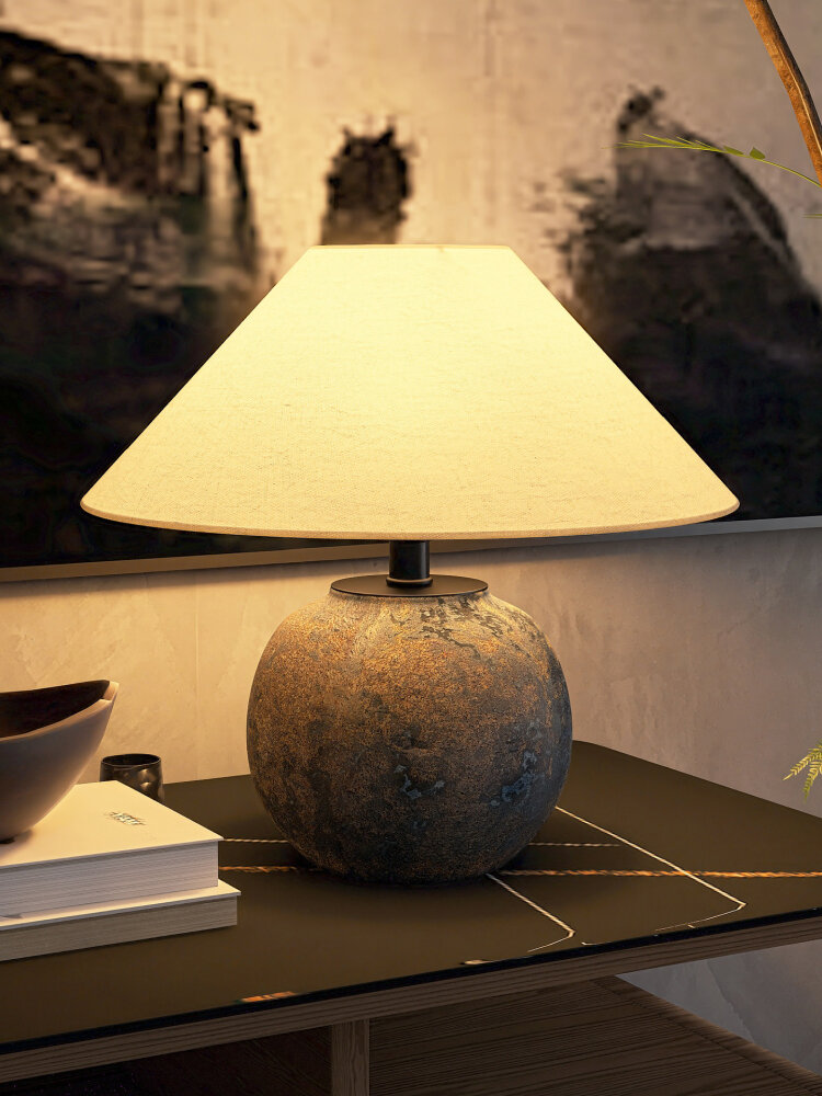 Abotu | Creative Retro New Chinese Style Ceramic Desk Lamp ราคา 3,473 บาท*ส่งฟรี