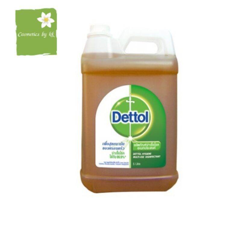 เดทตอลน้ำยาฆ่าเชื้อโรค Dettol​ **พร้อมส่ง** ไฮยีน มัลติ ยูส ผลิตภัณฑ์ฆ่าเชื้อโรค 99.9% ขนาด 5000 ml.