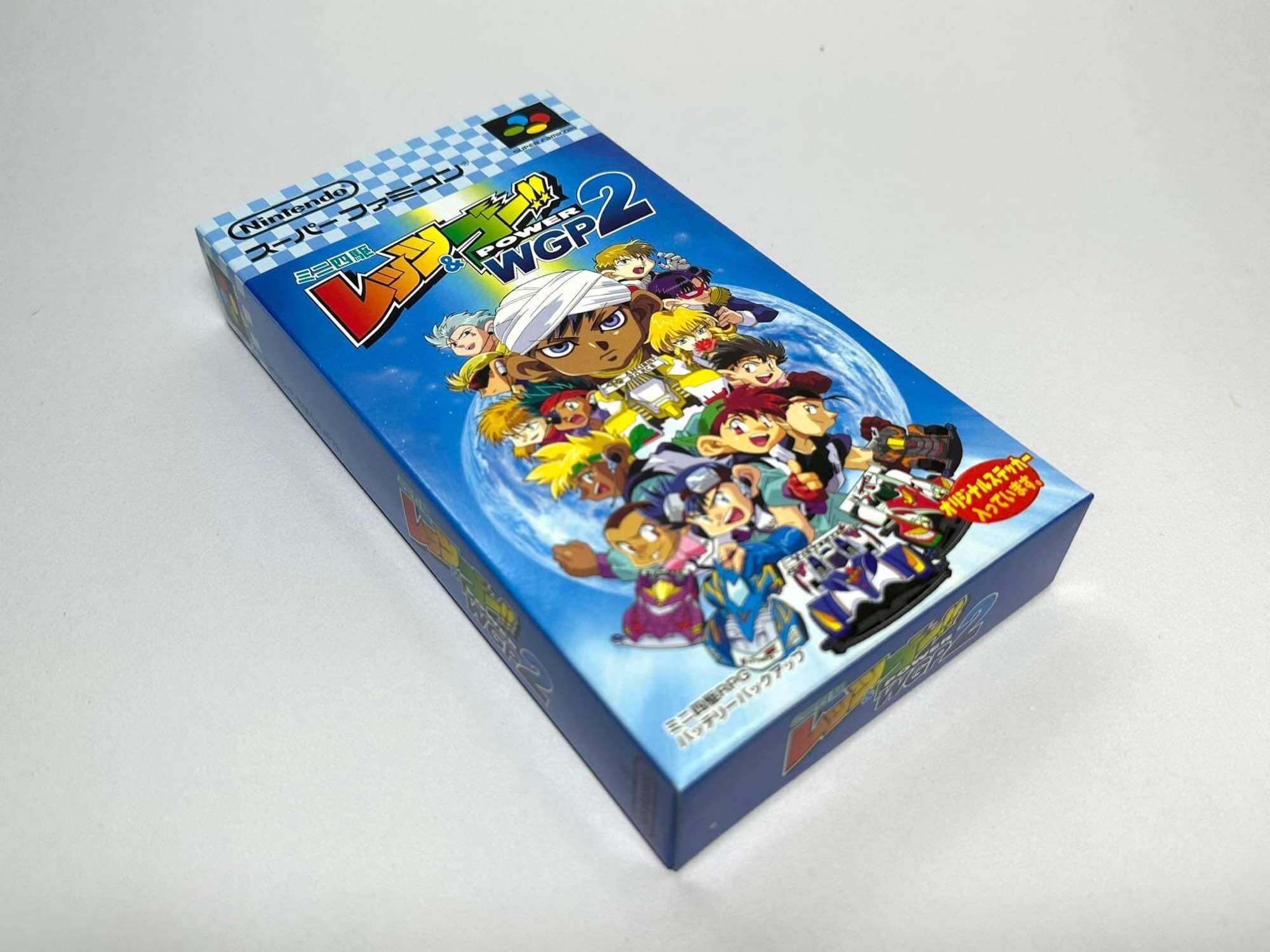 ตลับแท้ Super Famicom (japan)(sfc) Mini-Yonku Let's & Go!! Power WGP 2 ✨Brand new ✨ มือ1 ราคา 8,285 บาท*ส่งฟรี