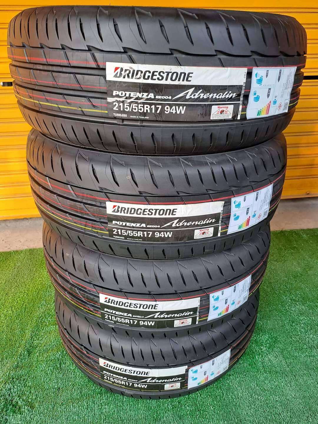 215/55R17POTEZARE004 BRIDGESTONE 2021年4本 POTENZA S007A 215/55R17
