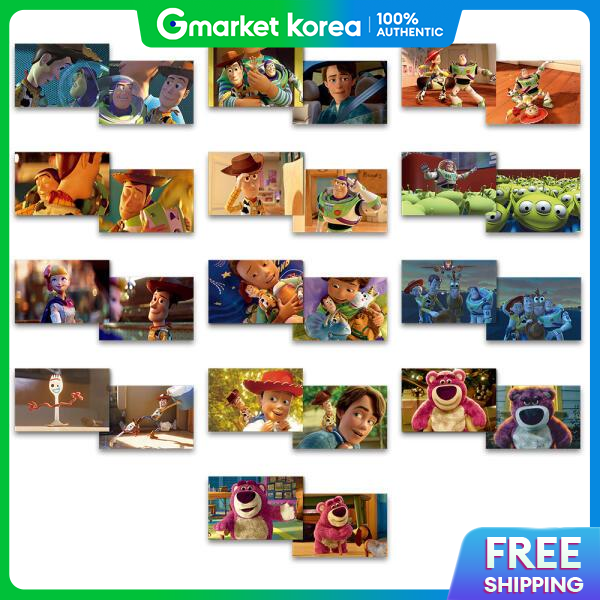 ART BOX | Artbox/Art Nouveau Disney Toy Story Lenticular Postcards, 13 Types ราคา 290 บาท*ส่งฟรี
