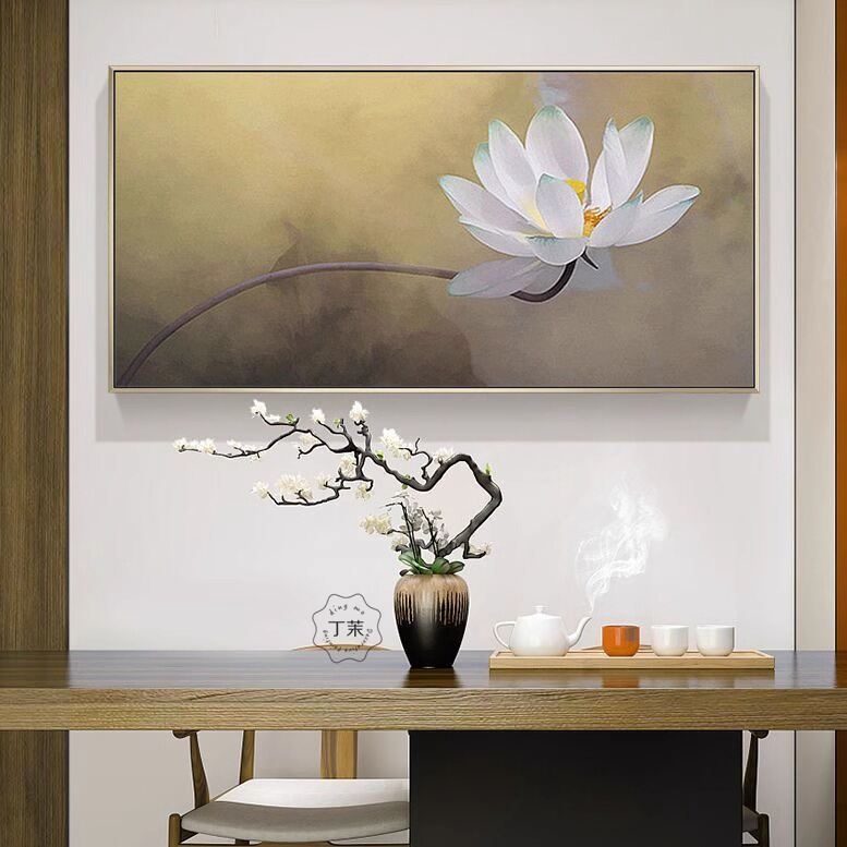 XIANGTUYIN | New Chinese Style Lotus Zen Decorative Wall Art ราคา 2,205 บาท*ส่งฟรี