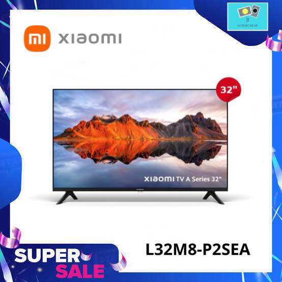 Xiaomi Mi TV A 32" HD (48130) [XMI-L32M8-P2SEA] - (สมาร์ททีวี) SMART TV - ยี่ห้อ Xiaomi ราคา 5,190 บาท*ส่งฟรี
