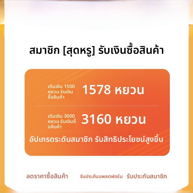 EVR Shopping Gold เงินสำหรับการซื้อสินค้าจาก EVR ของบริษัท เอฟทีเอ็ม อินเตอร์เนชั่นแนล จำกัด ราคา 5,017 บาท*ส่งฟรี