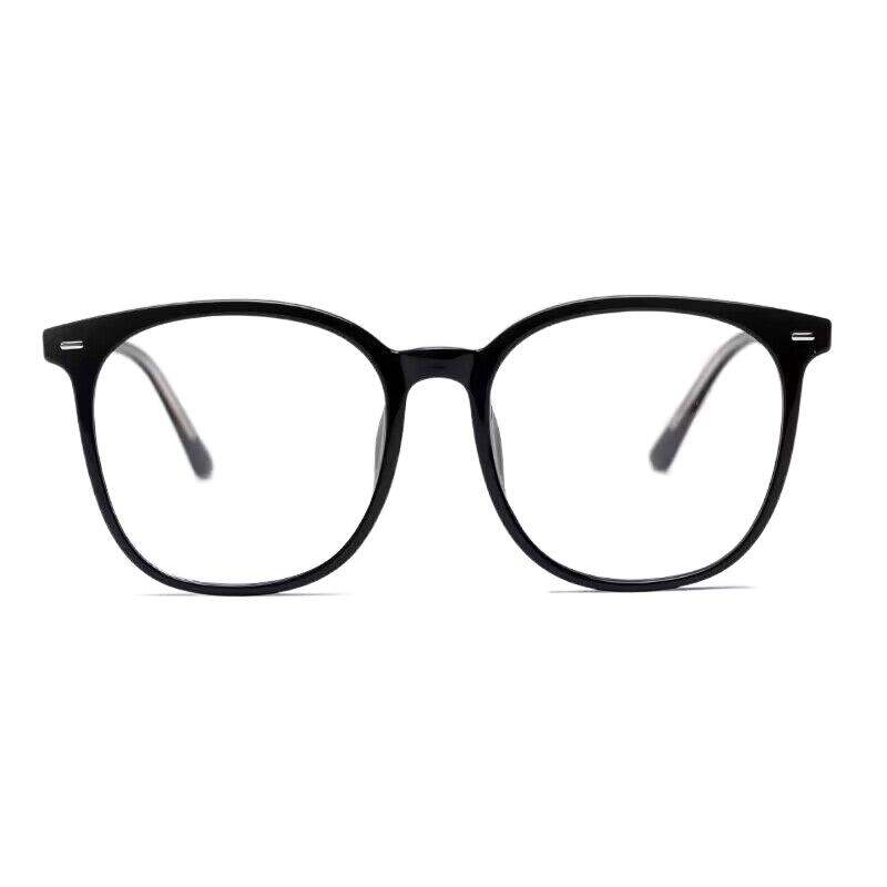 GUANGYE | Nearsightedness Black Frame Glasses Large Face Slimming Effect ราคา 408 บาท*ส่งฟรี