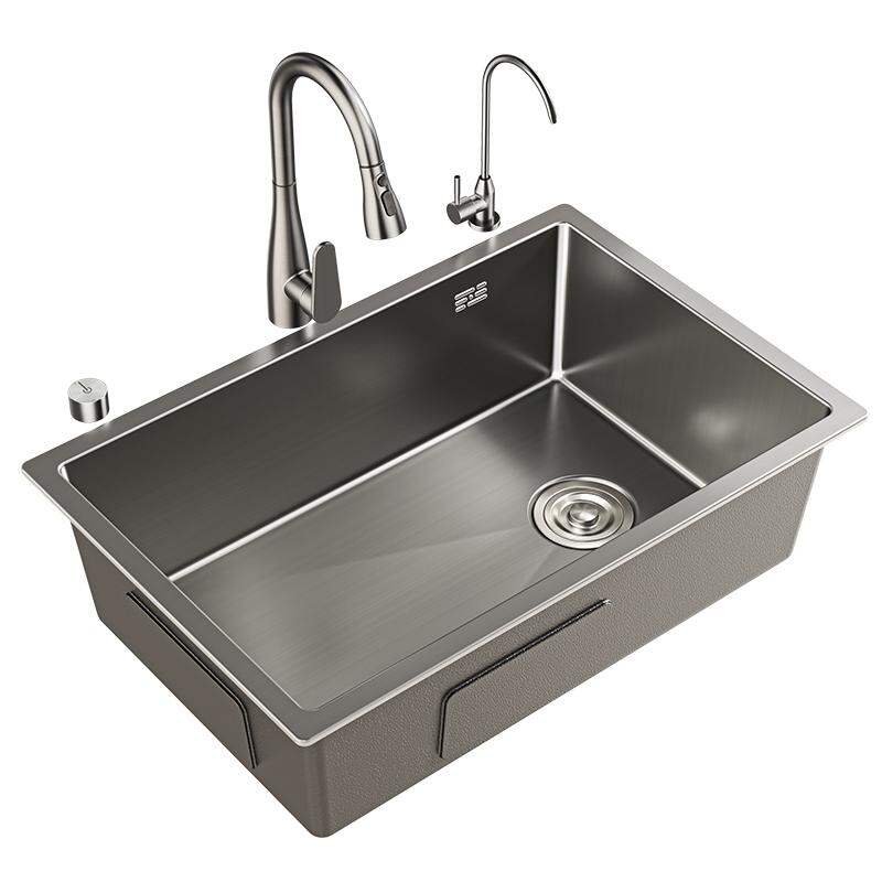 SHENYUAN | Stainless Steel Thickened Kitchen Sink 4mm Single Basin ราคา 2,989 บาท*ส่งฟรี
