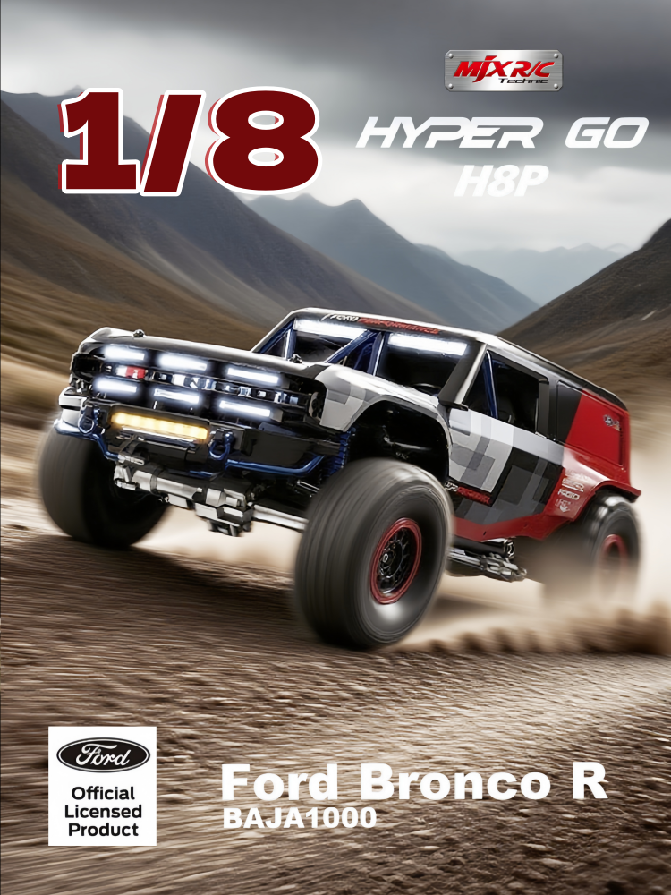 MJX R/C Technic | 1:8 Brushless Electric Four-Wheel-Drive Off-road RC Car ราคา 18,588 บาท*ส่งฟรี