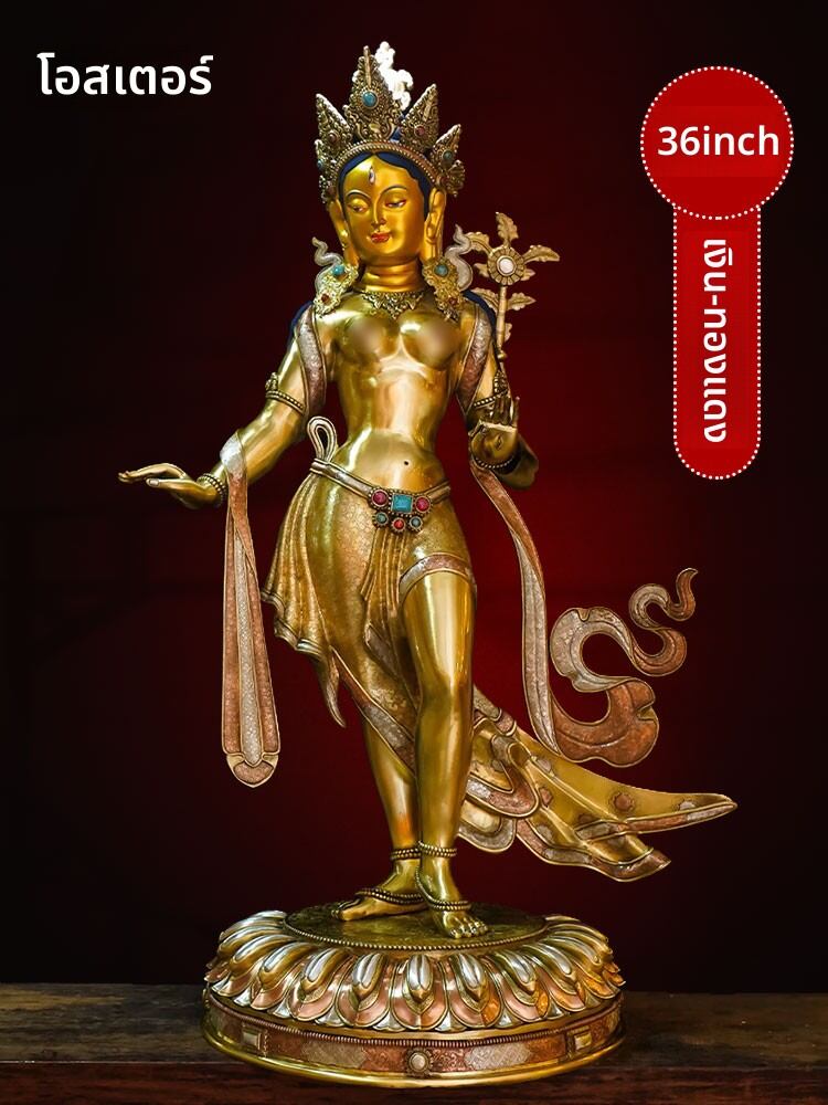 OSITE | Freely Standing Tara Statue Silver Plated Bronze ราคา 2,172,912 บาท*ส่งฟรี