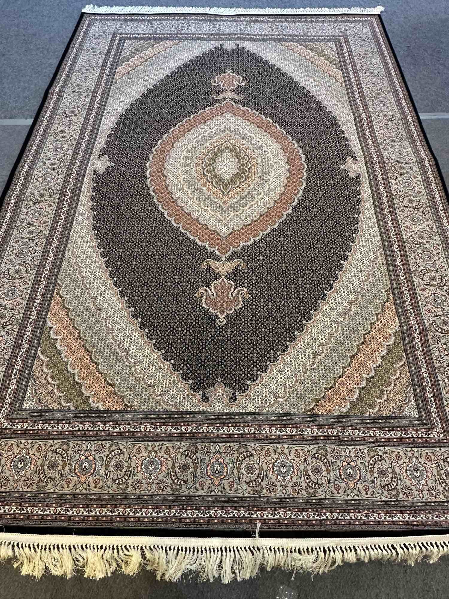 Persian Tabriz Design Carpet 2x3m – Fine Quality Acrylic, Machine Made in Iran, Heavy Thick Durable Rug, Dense Pile, Non-Slip & Strong ราคา 49,000 บาท*ส่งฟรี