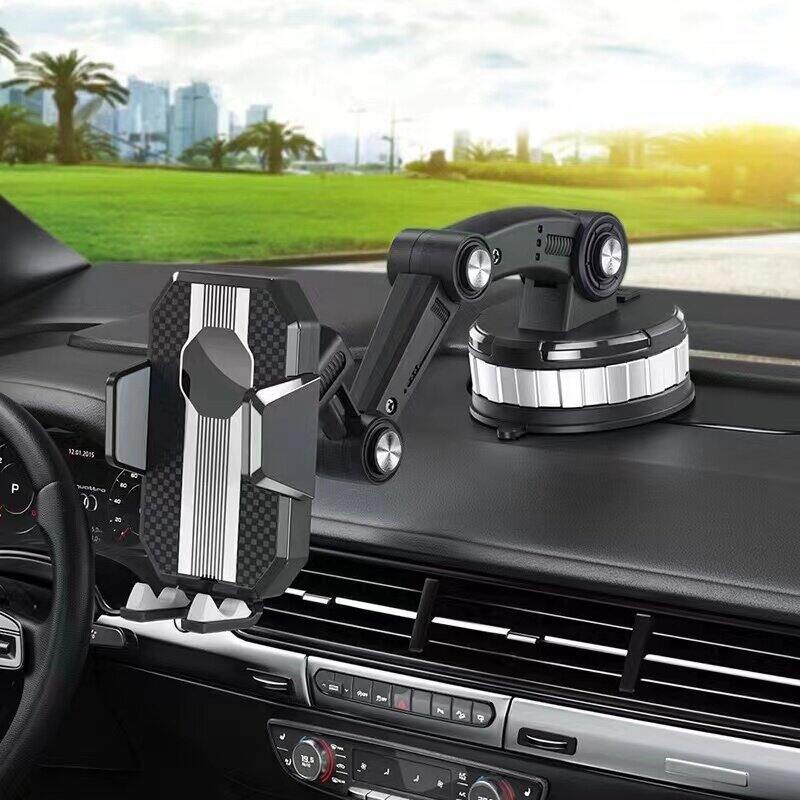 360 degree rotating car phone holder, 3 levels adjustable, console and car window mount, truck mount