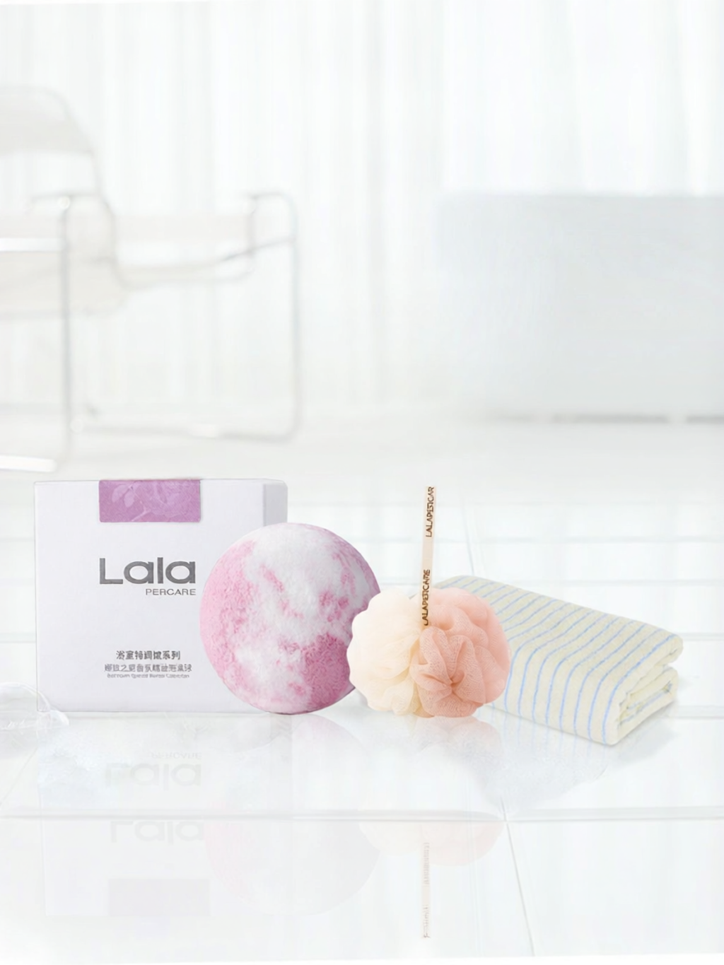 Lalapercare | Relaxing & Skin Soothing Bath Bomb for Sensitive Skin ราคา 3,851 บาท*ส่งฟรี