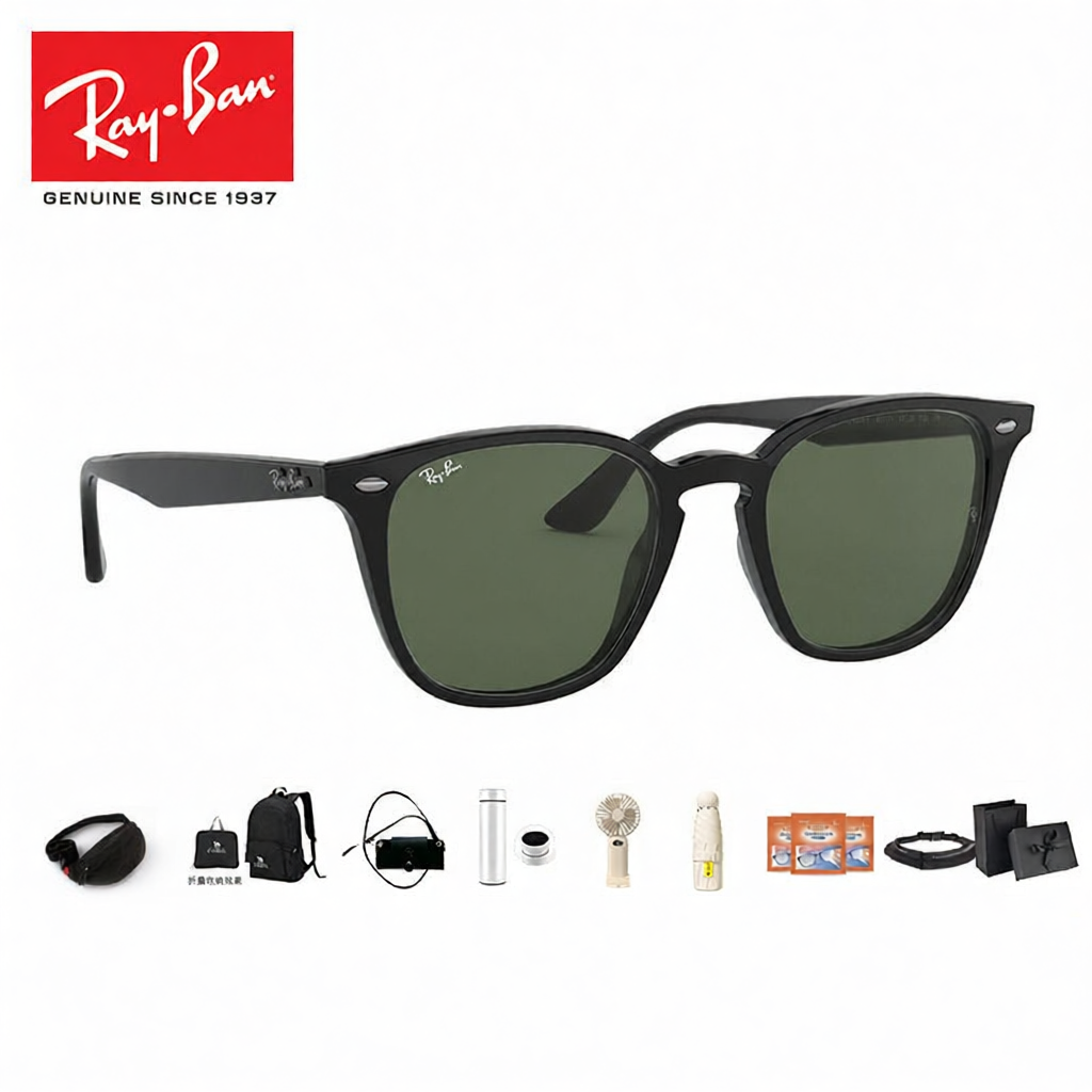 Ray-Ban | Classic Retro Square Fashion Men Women Driving Sunglasses ราคา 8,028 บาท*ส่งฟรี