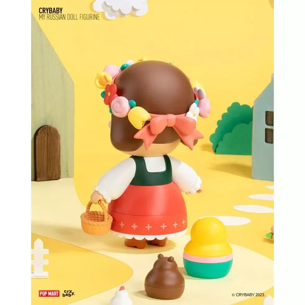 🔥สินค้าพร้อมส่ง🔥POP MART Crybaby My Russian Doll - The Hidden