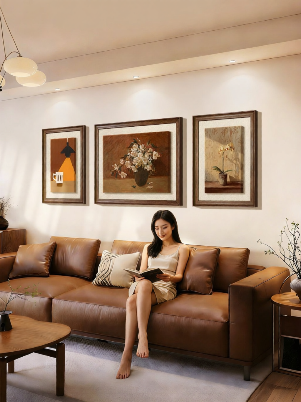 LTNS | Vintage Style Floral 3D Mural ราคา 3,145 บาท*ส่งฟรี