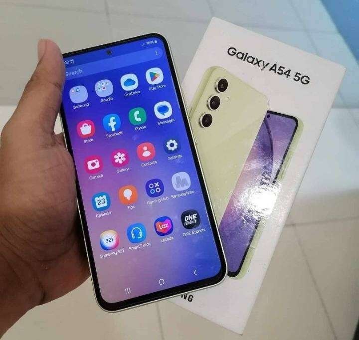 Samsung Galaxy A54 5G (8/256GB) ประกันศูนย์1ปี ราคา  8,800 บาท*ส่งฟรี