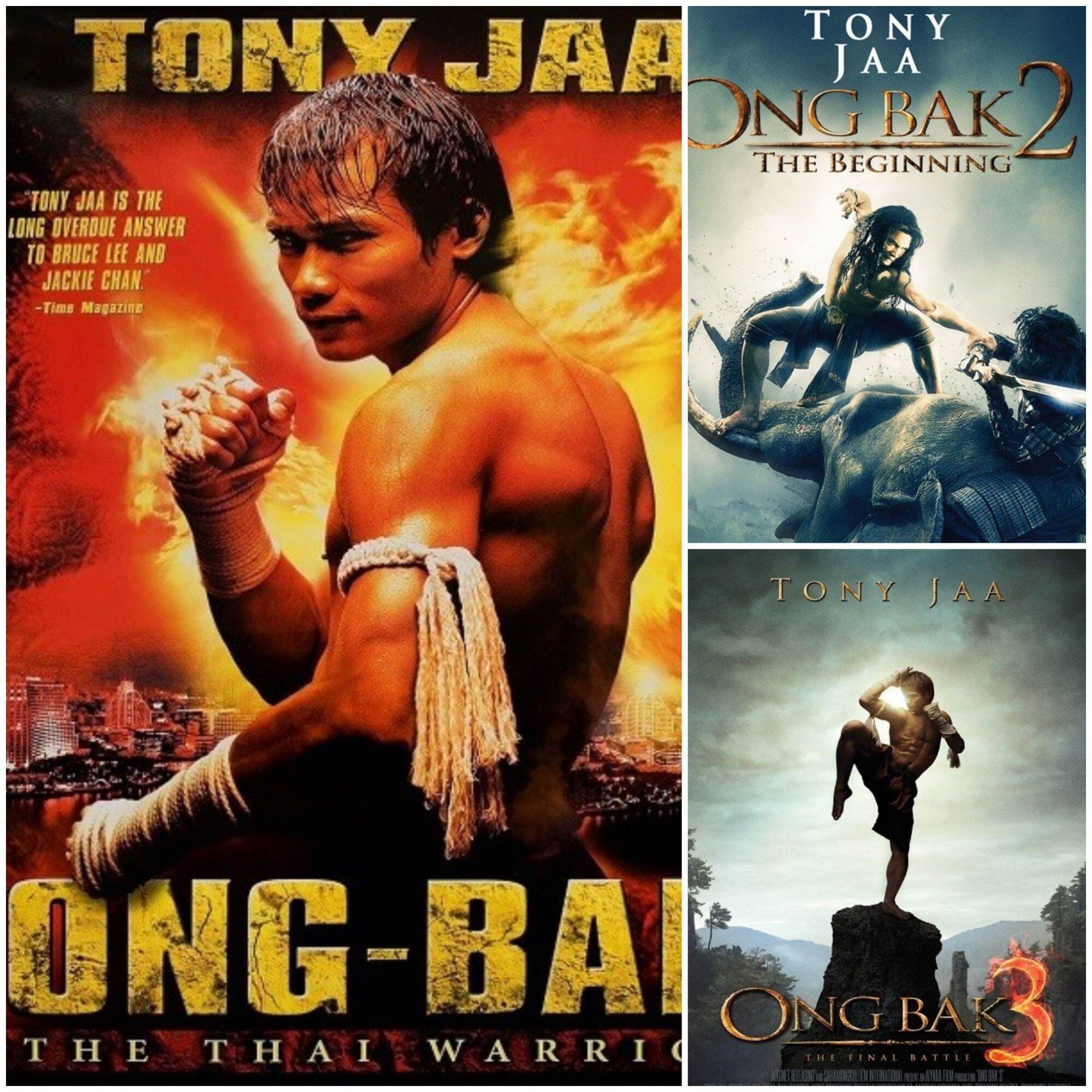 DVD องค์บาก ครบ 3 ภาค Ong-Bak 3-Movie Collection #หนังไทย #แพ็คสุดคุ้ม 3  แผ่น??? 