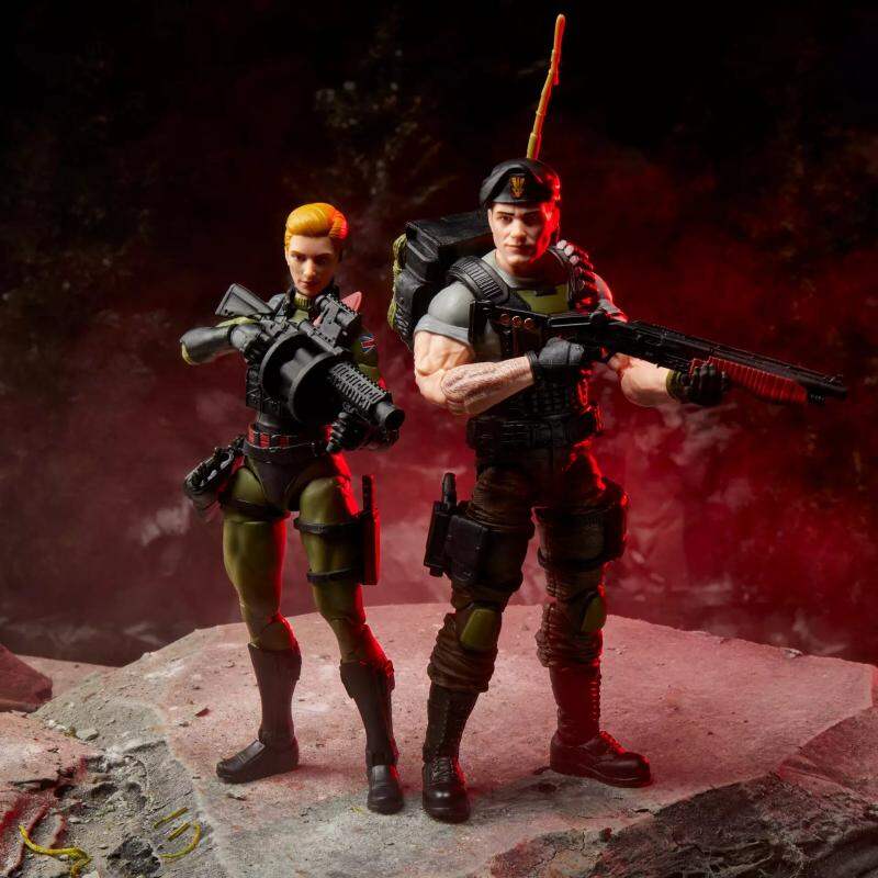 ตุ๊กตาน่ารัก ของเล่นเด็ก Hasbro Night Attack Troops Falcon and Quarrel s 6 นิ้ว ราคา 5,038 บาท*ส่งฟรี