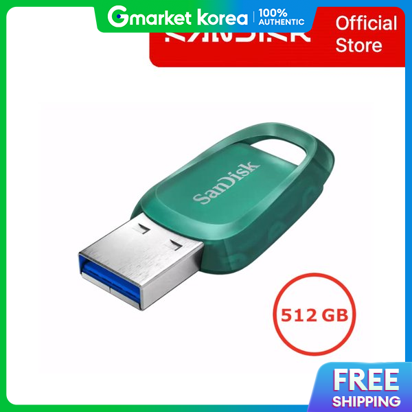 Sandisk | Sandisk Official Seller Ultra Eco 512Gb USB Flash Drive Cz96 (Sdcz96-512G-G46) ราคา 4,684 บาท*ส่งฟรี