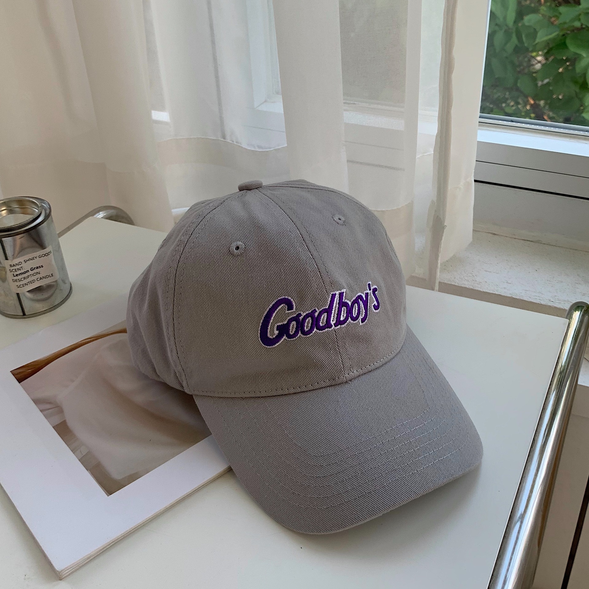 พร้อมส่งจากไทย หมวกปัก GoodBoy’s รุ่นใหม่ล่าสุด สีน่ารักมากๆ
