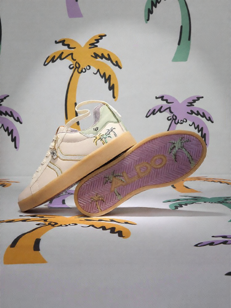 Aldo | Comfortable Casual Flat Sneakers with Colorful Design ราคา 8,852 บาท*ส่งฟรี