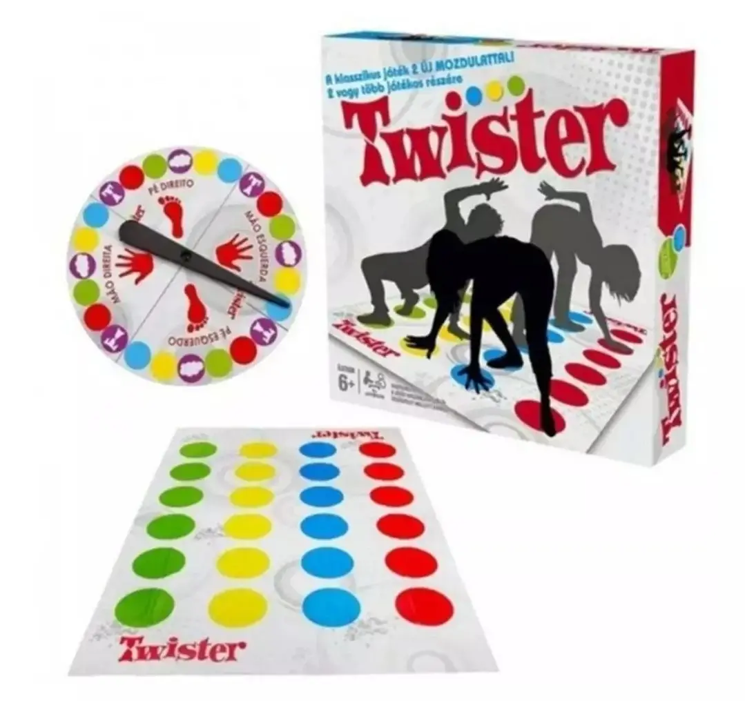 The Board Game บอร์ดเกม เกมส์กระดาน Twister เกม 4 ท่ามหาสนุก