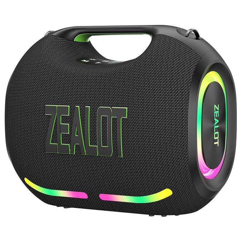 SY(รุ่นใหม่ล่าสุด) Zealot ZE01 แฟชั่นลําโพงไร้สาย Camping Party 120Wเครื่องเล่นเพลงลําโพงบลูทูธกลางแจ้ง ของแท้100% - ยี่ห้อ Zeelot ราคา 4,090 บาท*ส่งฟรี