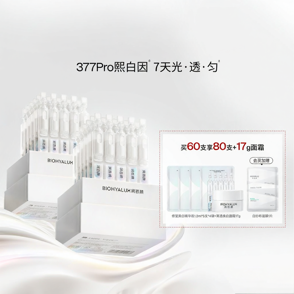 BIOHYALUX | Whitening and Acne Mark Removal Essence 377 PRO ราคา 4,798 บาท*ส่งฟรี
