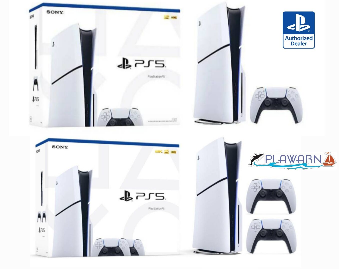 [ศูนย์ไทย][ผ่อน 0% 10 เดือน] PlayStation : PS5 SLIM DISC CONSOLE / เครื่องเกม PS5 สลิมรุ่นมีช่องอ่านแผ่น * ประกันศูนย์ SONY ไทย 1 ปี * ราคา 20,280 บาท*ส่งฟรี