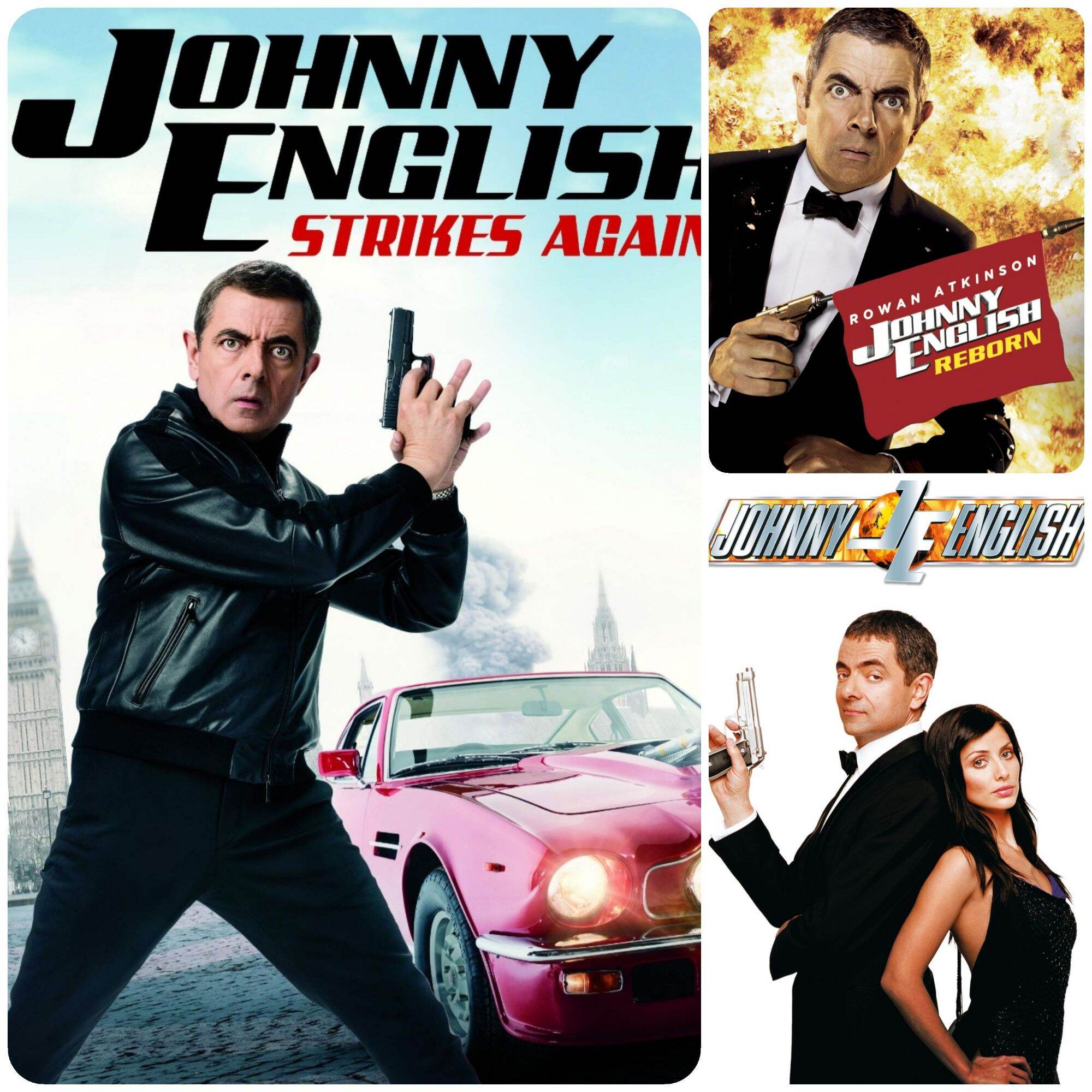 พยัคฆ์ร้าย ศูนย์ ศูนย์ ก๊าก ครบ 3 ภาค Johnny English 3 Movie Collection