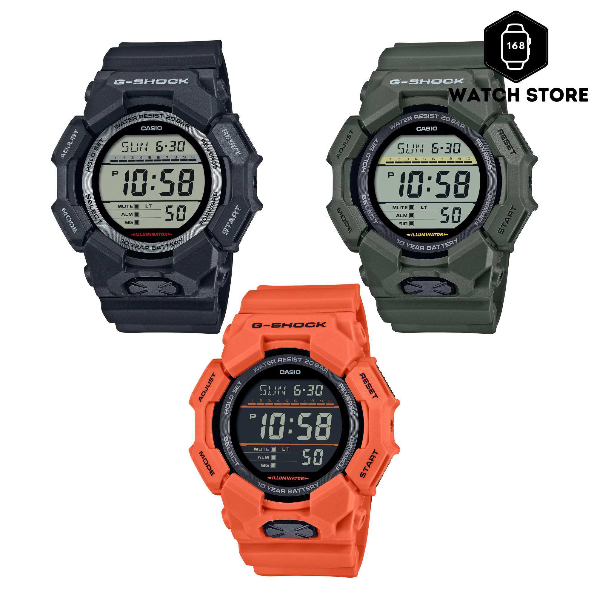 นาฬิกา G-SHOCK รุ่น GD-010 ของแท้ ประกันศูนย์ ราคา 2,900 บาท*ส่งฟรี