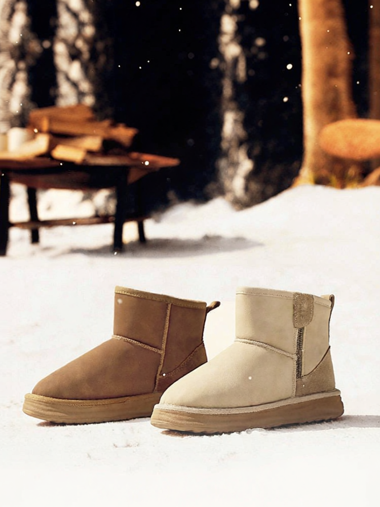 belle | Warm Insulated Snow Boots Fur Lined ราคา 3,789 บาท*ส่งฟรี