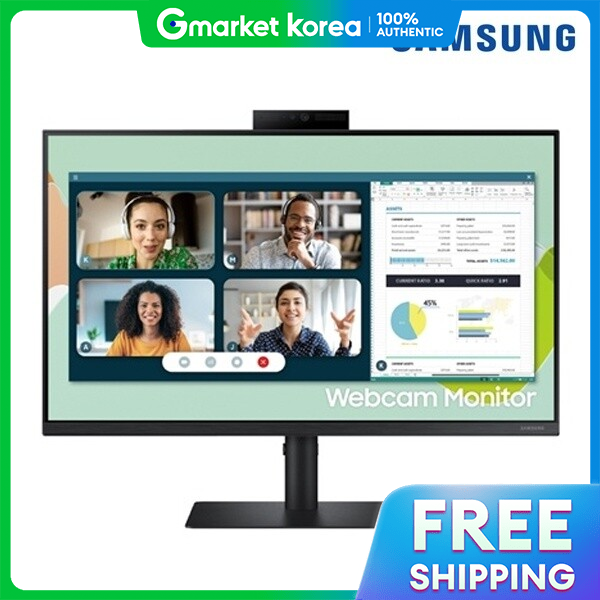 Samsung | Samsung Electronics Fhd 24-Inch Wide Monitor Input Ports HDMI / Dp / Vga Webcam / Built-In Speaker ราคา 7,886 บาท*ส่งฟรี