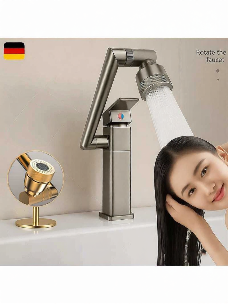 SHENYUAN | Cold & Hot Adjustable Arm Bathroom Faucet ราคา 3,170 บาท*ส่งฟรี