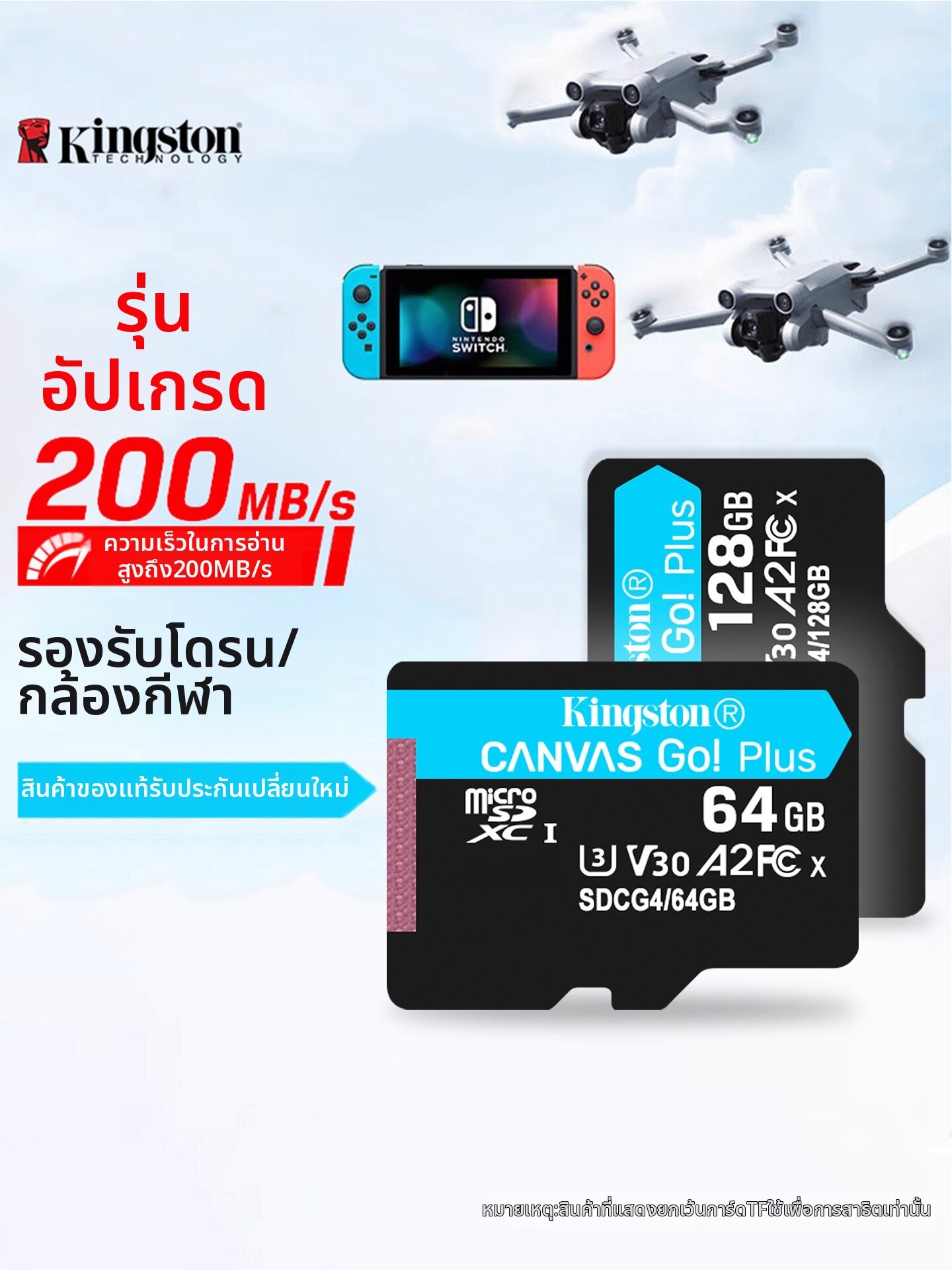 Kingston | High Speed Memory Card for Surveillance Photography and Dashcam ราคา 4,232 บาท*ส่งฟรี