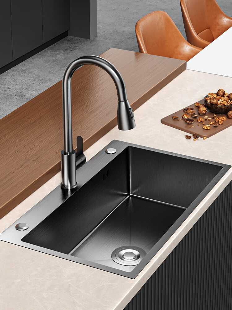 MEICHUWUYU | Stainless Steel Single Basin Kitchen Sink ราคา 2,027 บาท*ส่งฟรี