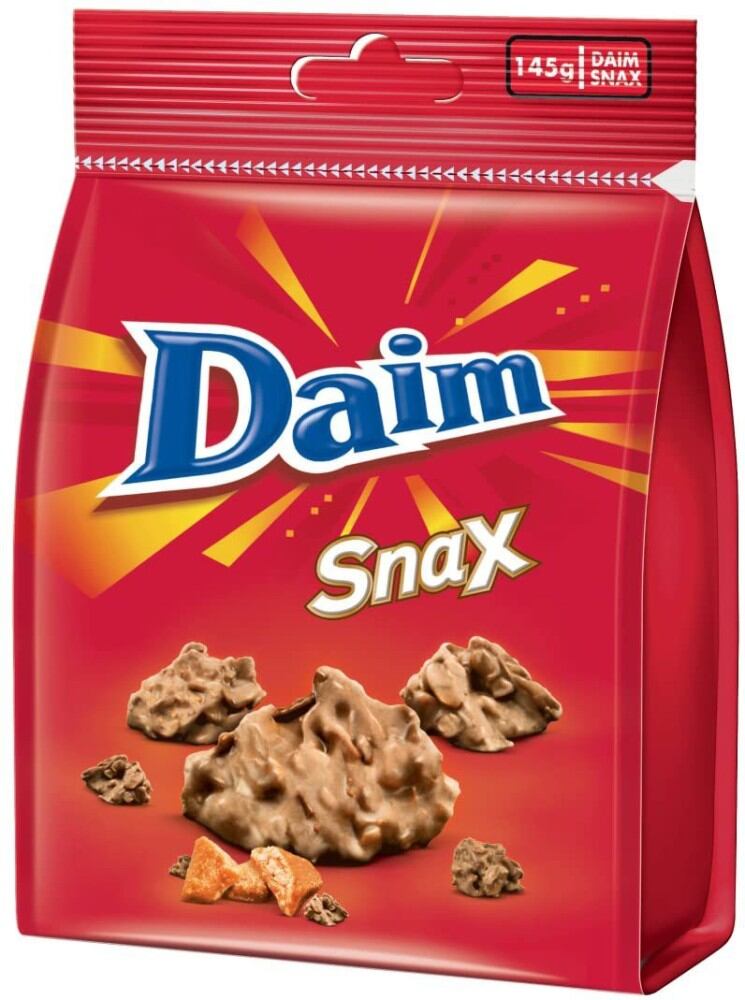Daim Snax Milk Chocolate with Cornflakes Pouch เดม มิลค์ช็อกโกแลต คารา ...