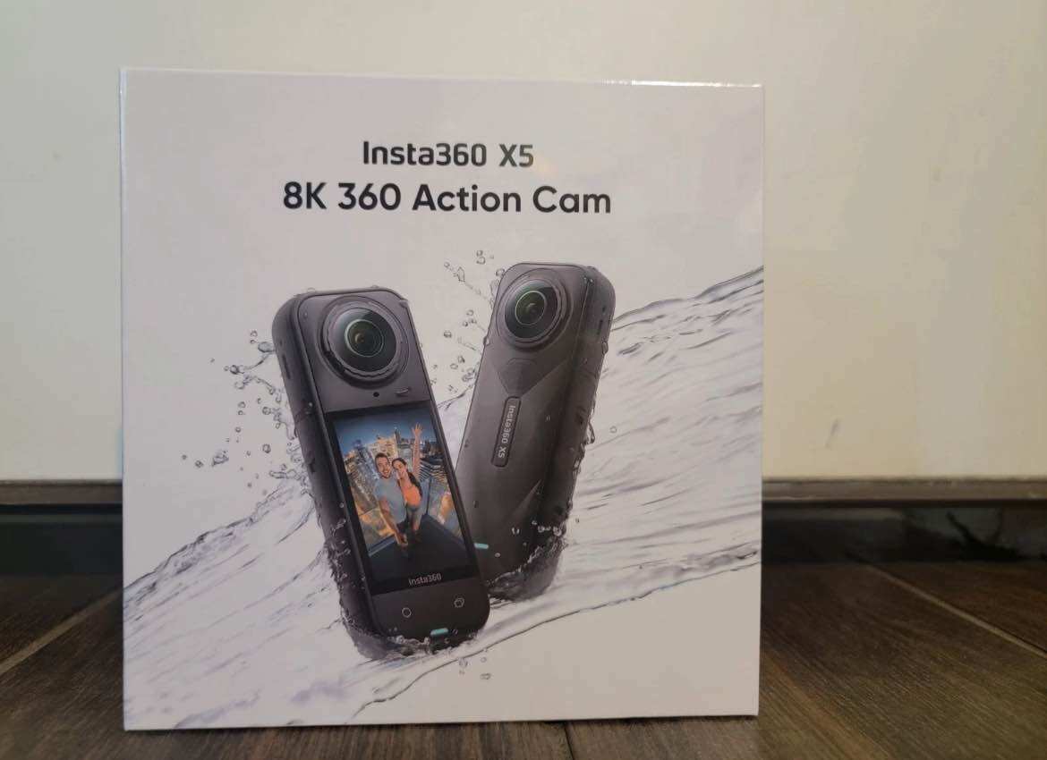 Insta 360 X5 8K Action Cam + Sd Extreme Go 512Gb Brand New ราคา 10,000 บาท*ส่งฟรี