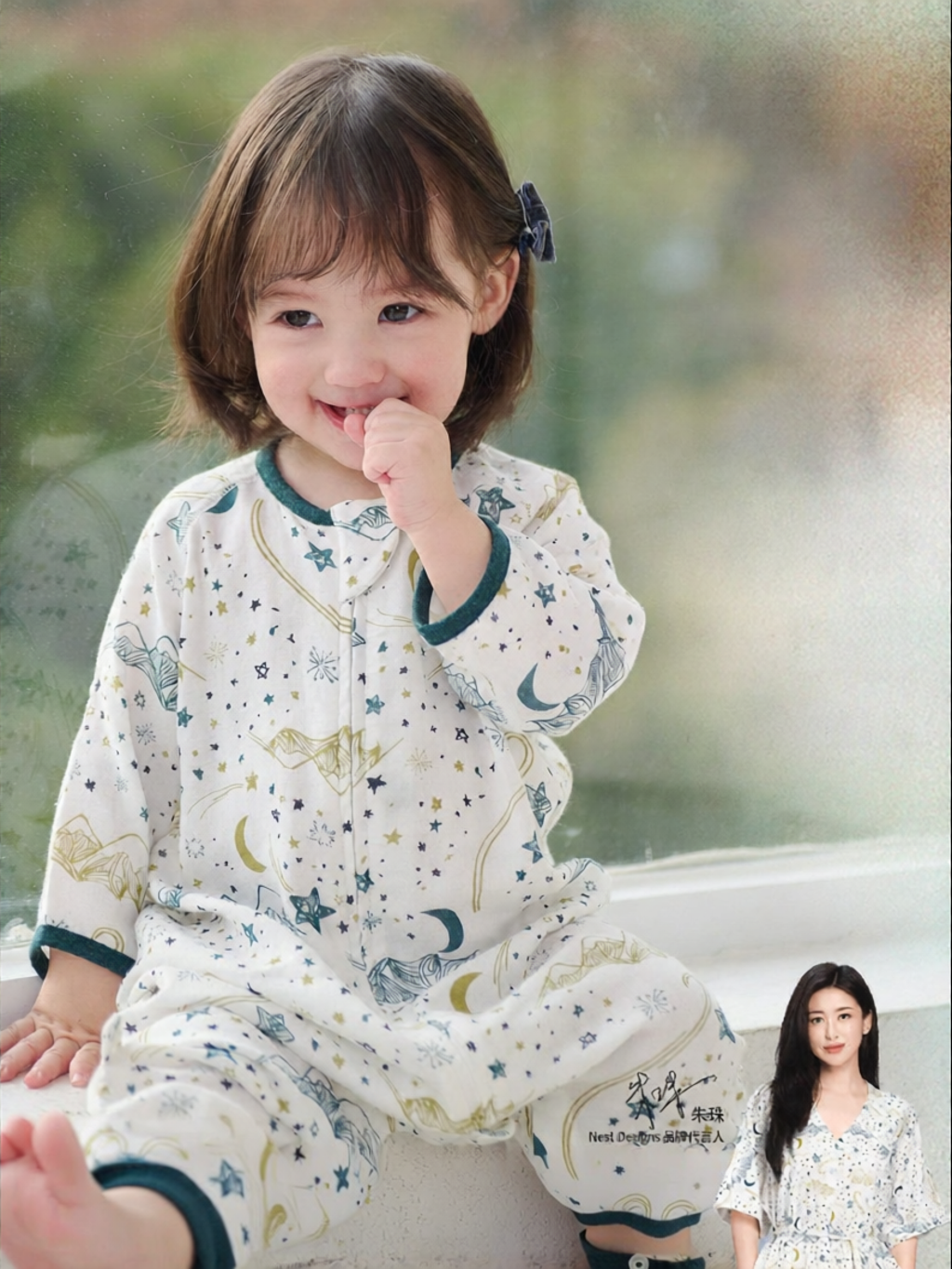 Nest Designs | Four Seasons Bamboo Cotton Gauze Baby Sleeping Bag ราคา 2,166 บาท*ส่งฟรี