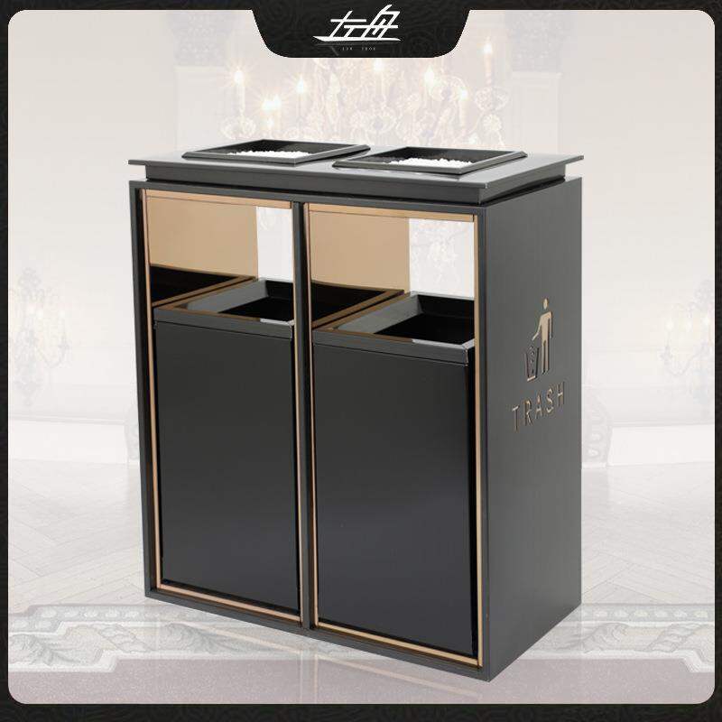 DANBIYIN | Categorized Outdoor Trash Can with Ashtray ราคา 4,431 บาท*ส่งฟรี