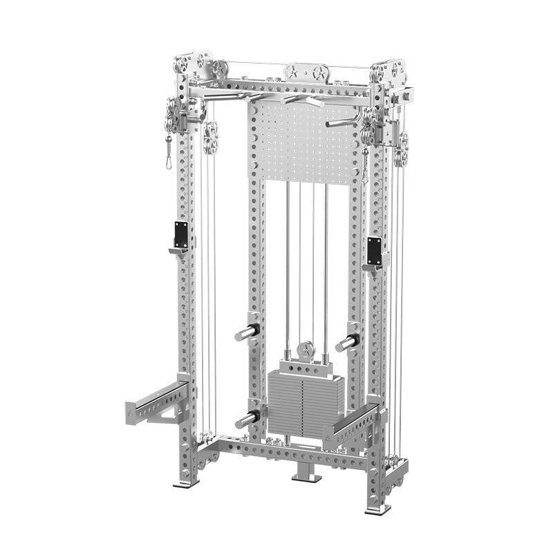 DAQIJIAN | DaQi Stainless Steel Wall-Mounted Multi-Function Squat Rack and Bench Press Barbell Set ราคา 165,129 บาท*ส่งฟรี
