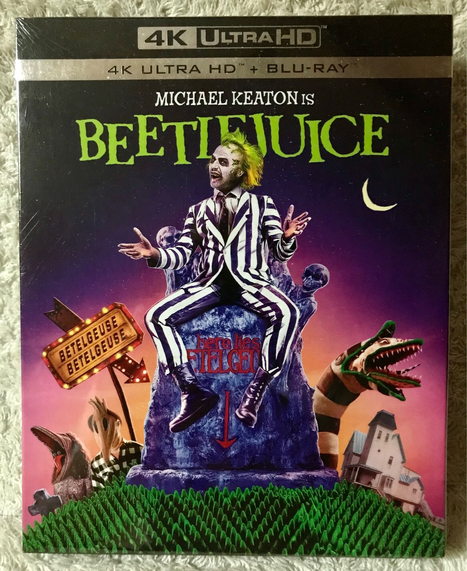 K Beetlejuice K Ultra Hd Steelbook Includes