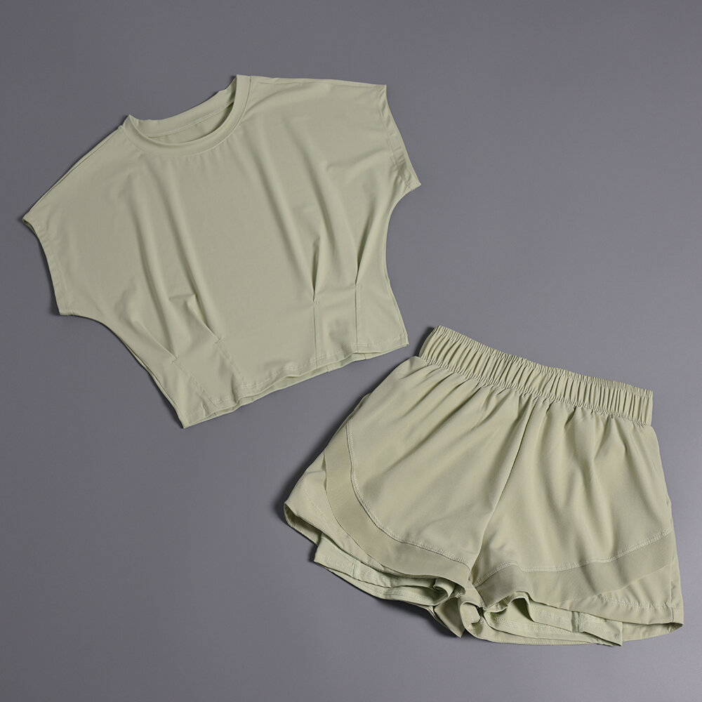 Breathable Loose Sportswear Set Shorts Summer