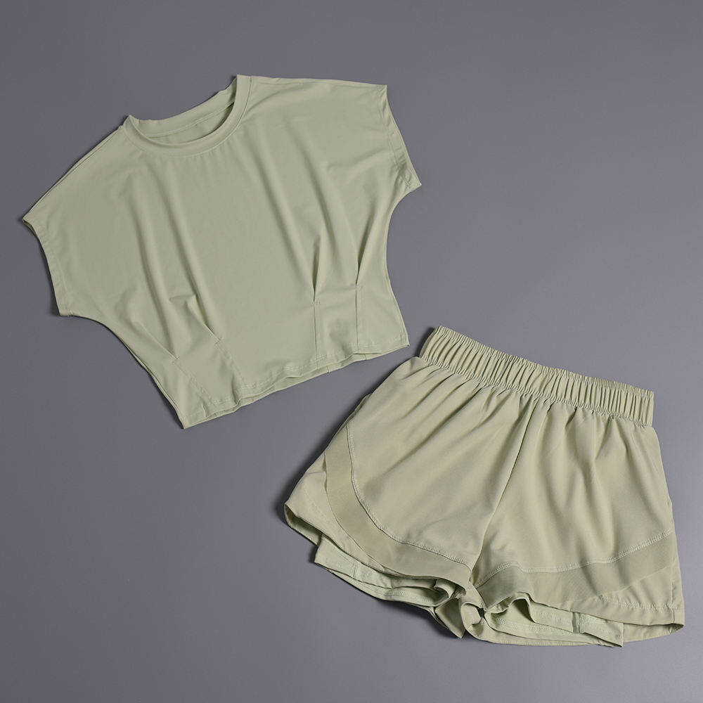 Breathable Loose Sportswear Set Shorts Summer - รูปที่ 1