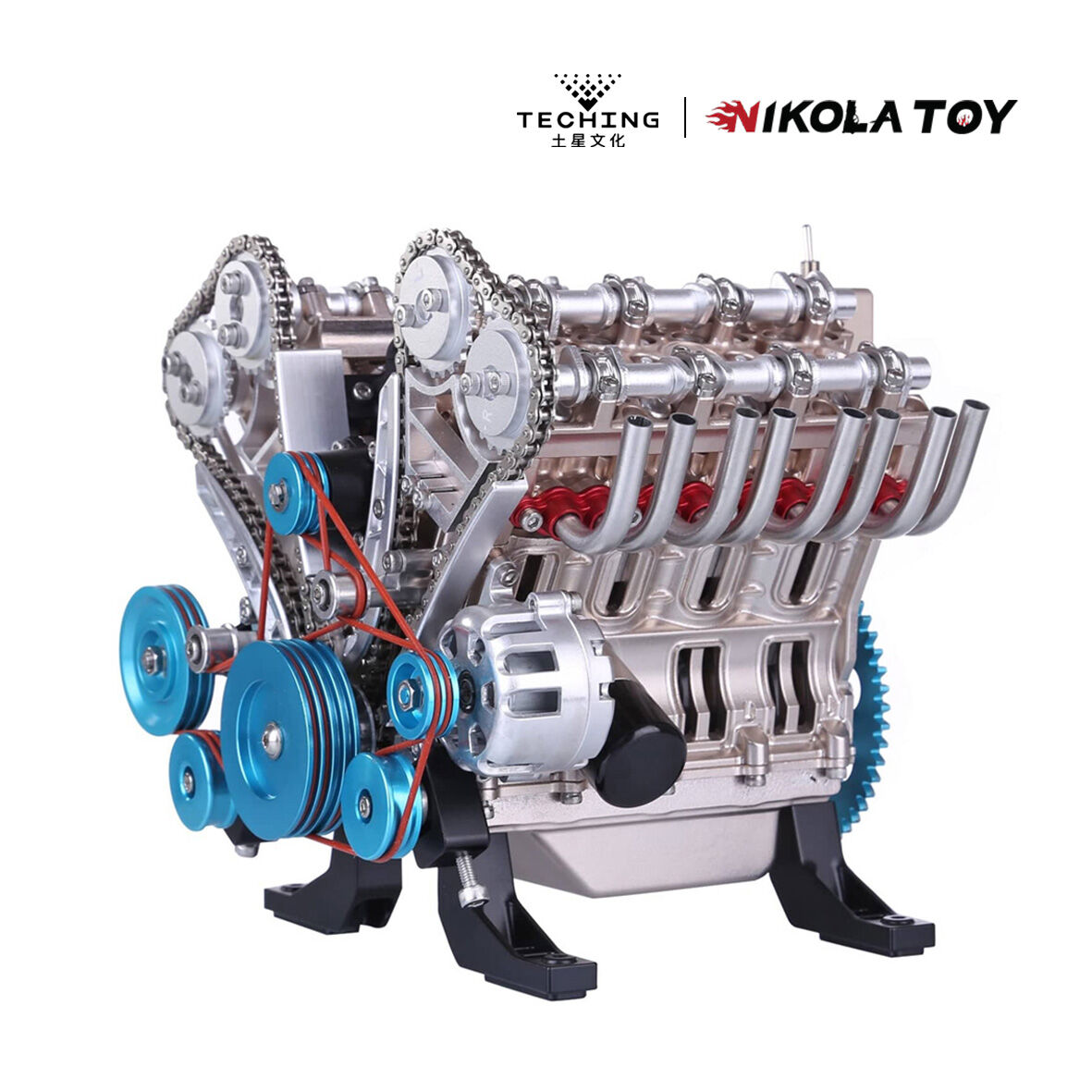 NIKOLATOY | Working V8 Engine Assembly Model ราคา 24,802 บาท*ส่งฟรี