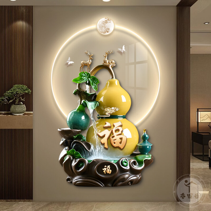 [XIANGTUYIN | High-Quality Lucky Gourd Decorative Wall Art for Entrance and Corridor,XIANGTUYIN | High-Quality Lucky Gourd Decorative Wall Art for Entrance and Corridor,] ราคา 3,497 บาท*ส่งฟรี