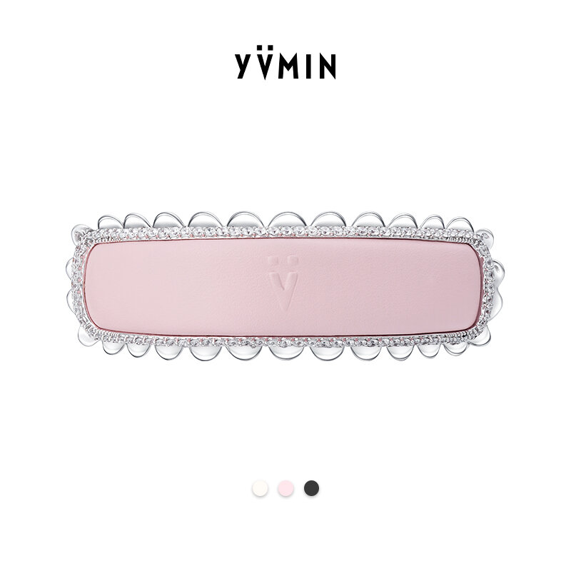 Lace Encrusted Leather Spring Clip Hair Clip ราคา 7,424 บาท*ส่งฟรี